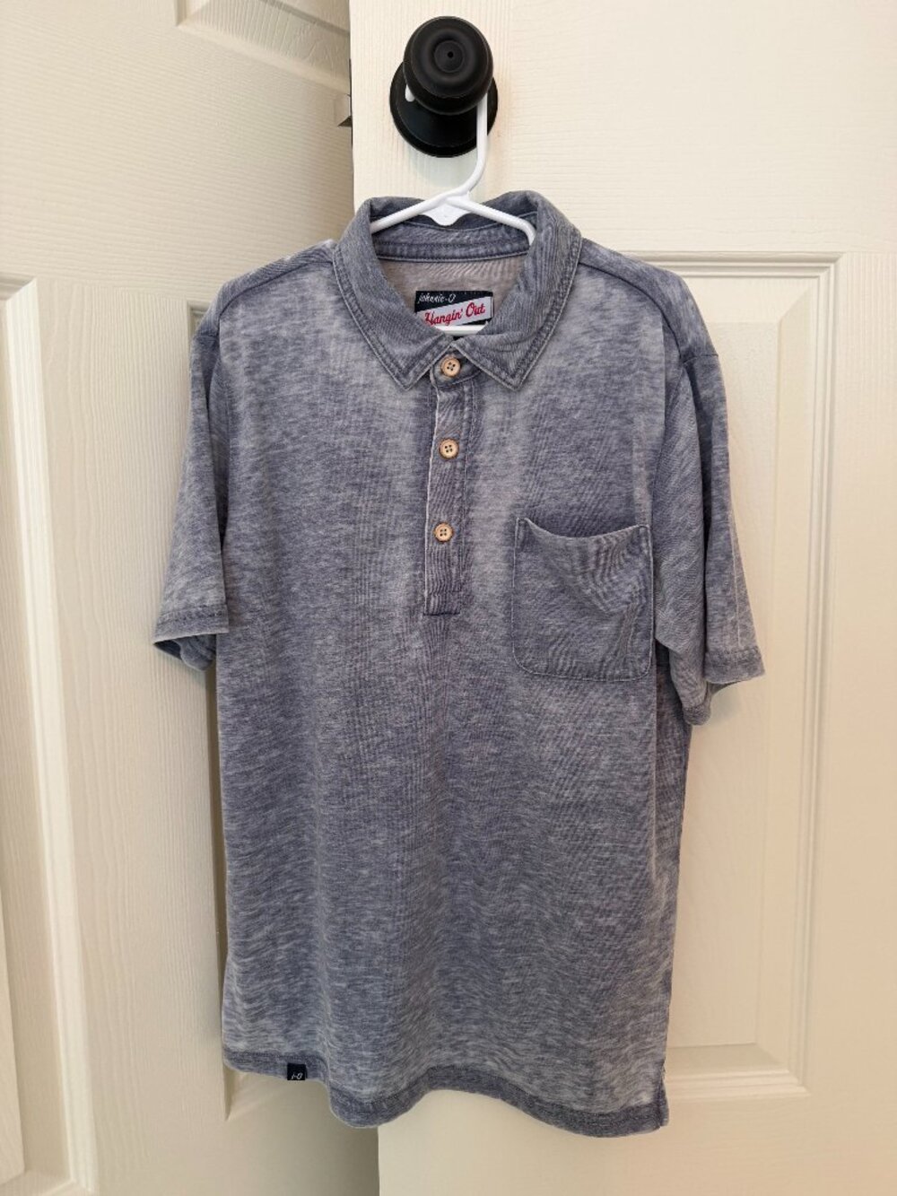 Johnnie-O Light Hangin' Out Short Sleeve Polo - Boys 10